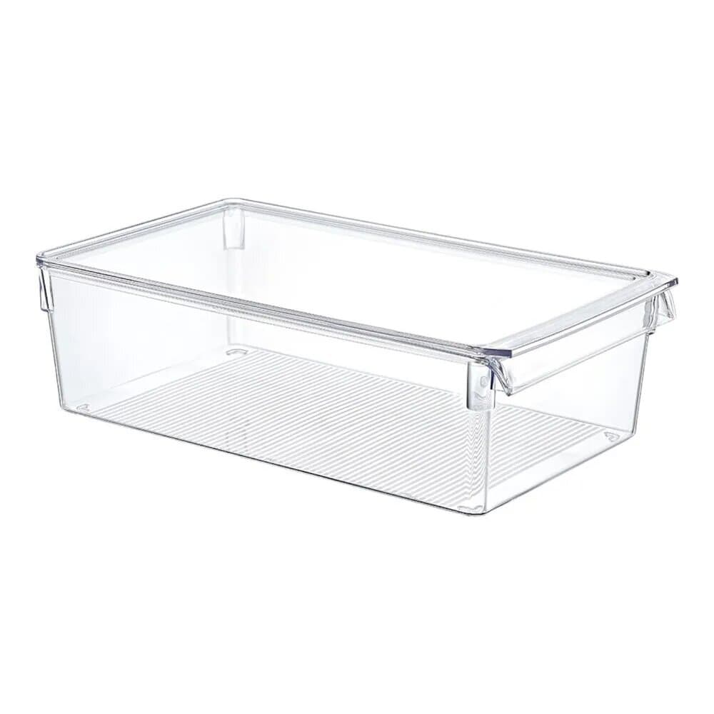Organizador para Geladeira Tamanho G com Tampa Multiuso