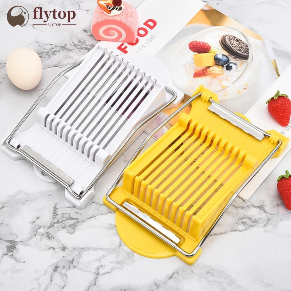 FLYTOP Aço Inoxidável Multifuncional Almoço Fatiador De Carne Portátil Cortador De Alimentos Banana Queijo Morango Ovo S