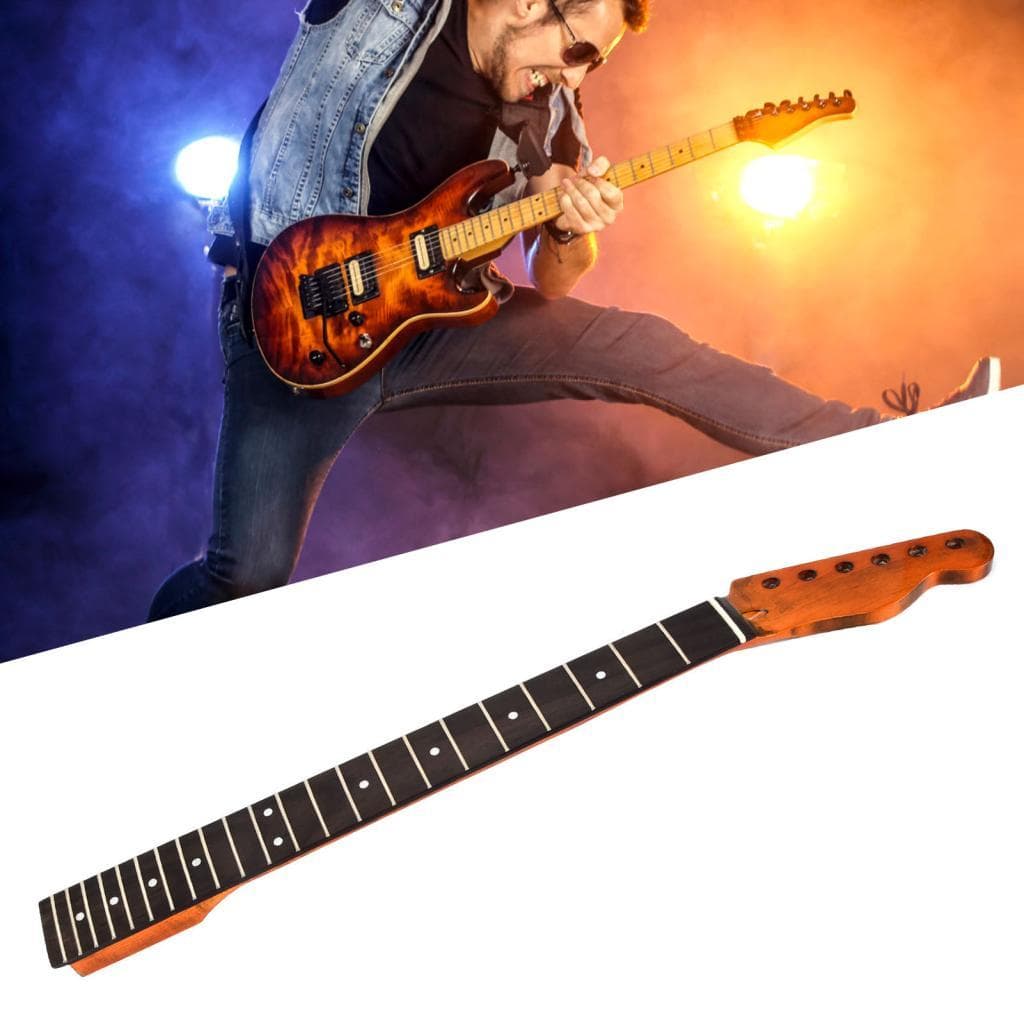 Pescoço de guitarra 22 traste jacarandá maple fingerboard substituição acessórios para guitarras elétricas