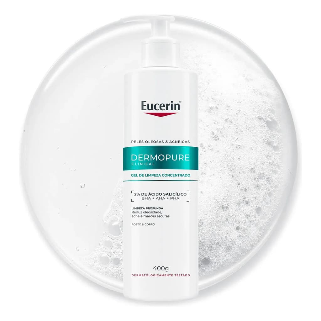 Eucerin Gel Facial Oil Control 400ml Peles Oleosas