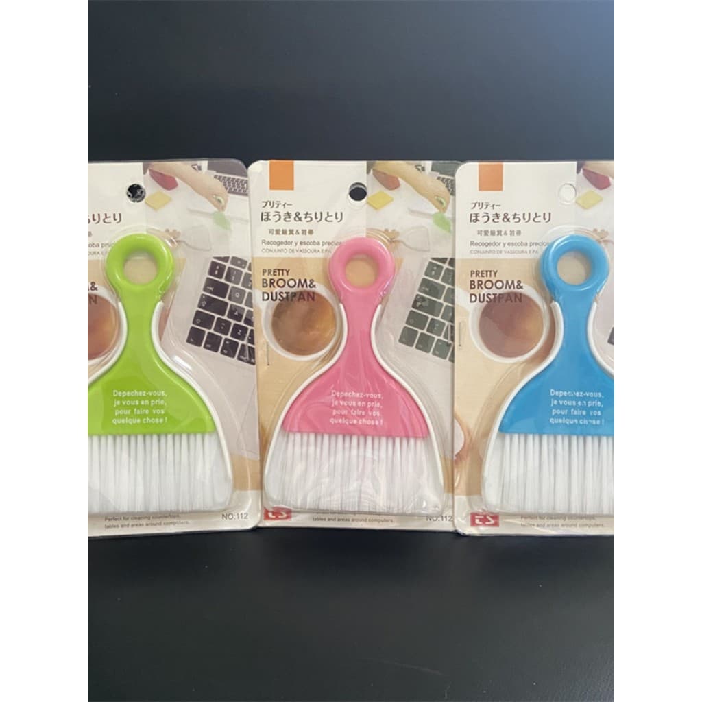 Japão japão TS conjunto de escova de limpeza de microondas teclado de mesa remoção de poeira pequena escova desktop vass