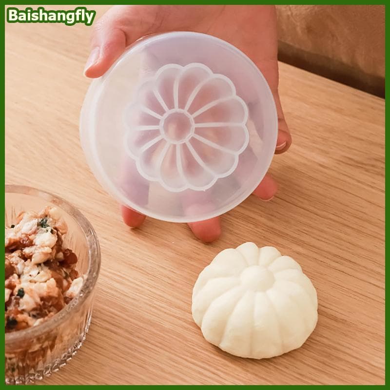 baishangfly Fabricante De Pão Recheado No Vapor Chinês Baozi Molde Ferramenta De Cozimento Bolinho Lua Bolo Fazendo BHF