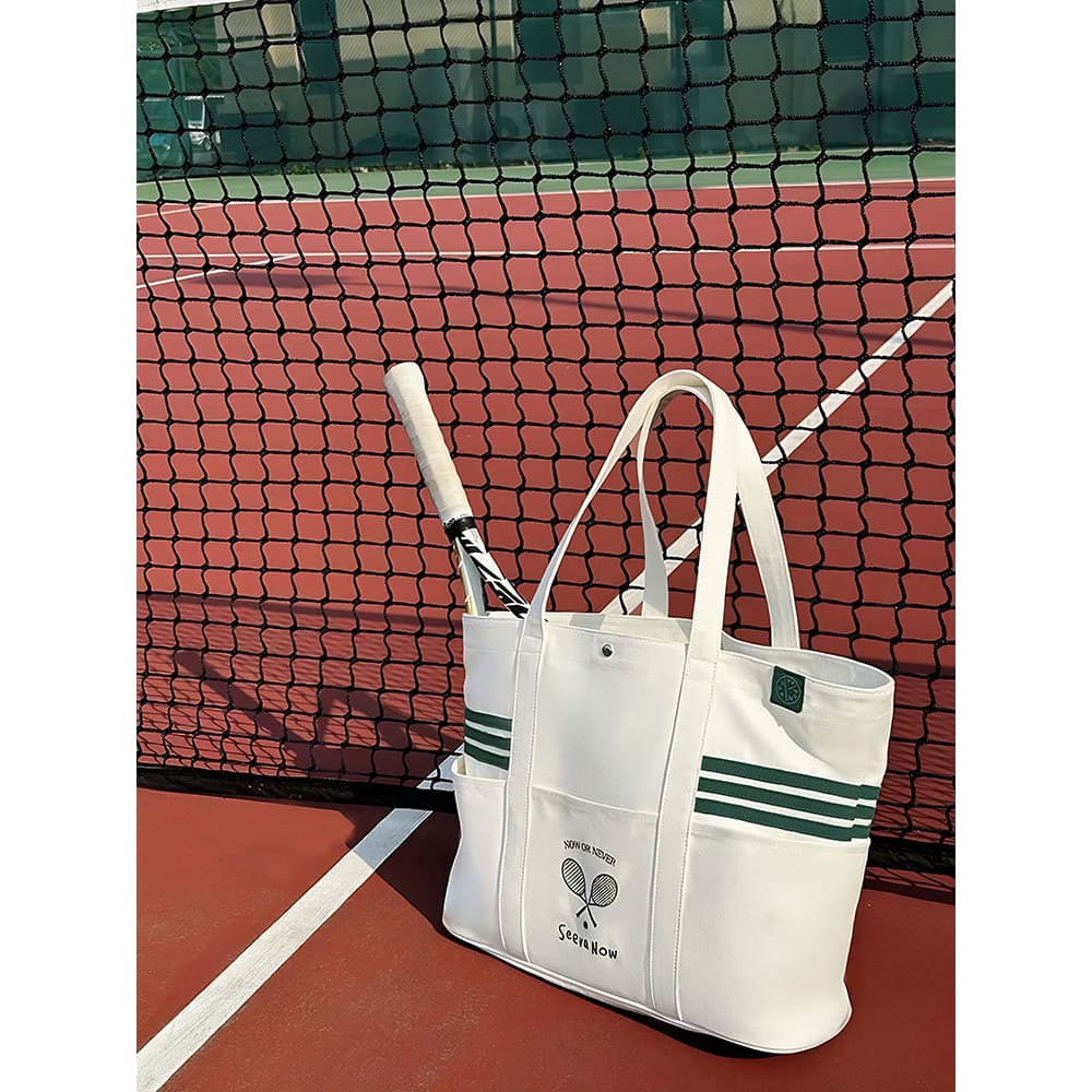 SeevaNow bolsa esportiva para tênis, novo estilo, bolsa de armazenamento para raquete de tênis, bolsa de ombro portátil