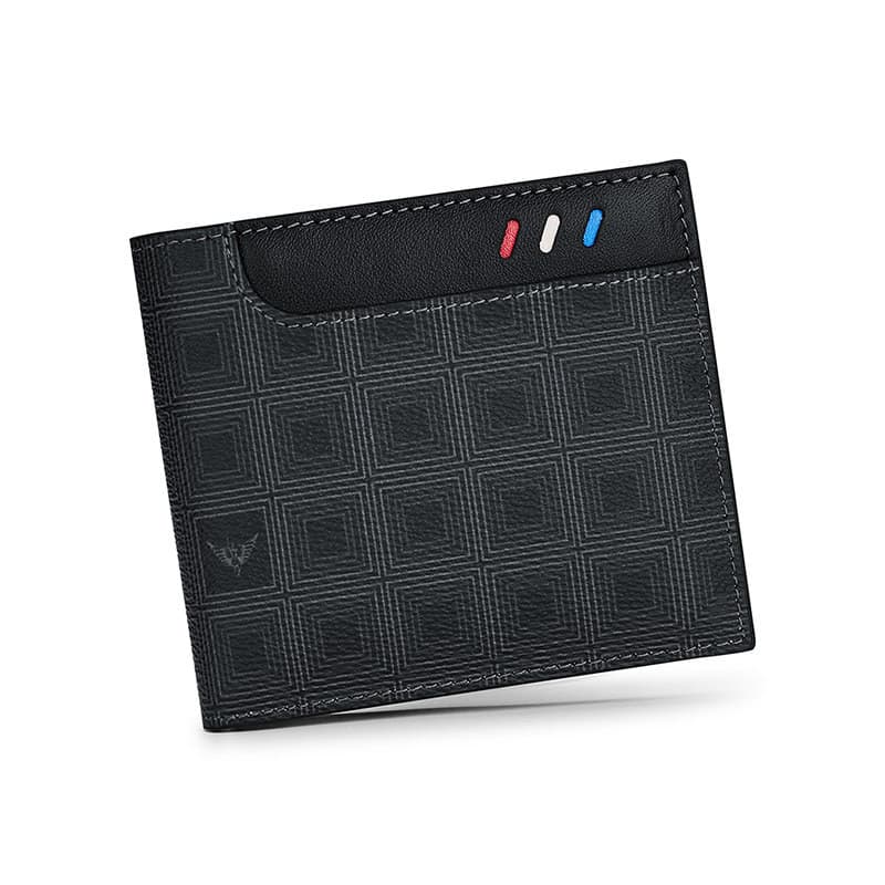 Imperador Paul nova carteira masculina High-End carteira de couro genuíno Ultra-fino carteira de negócios titular do car