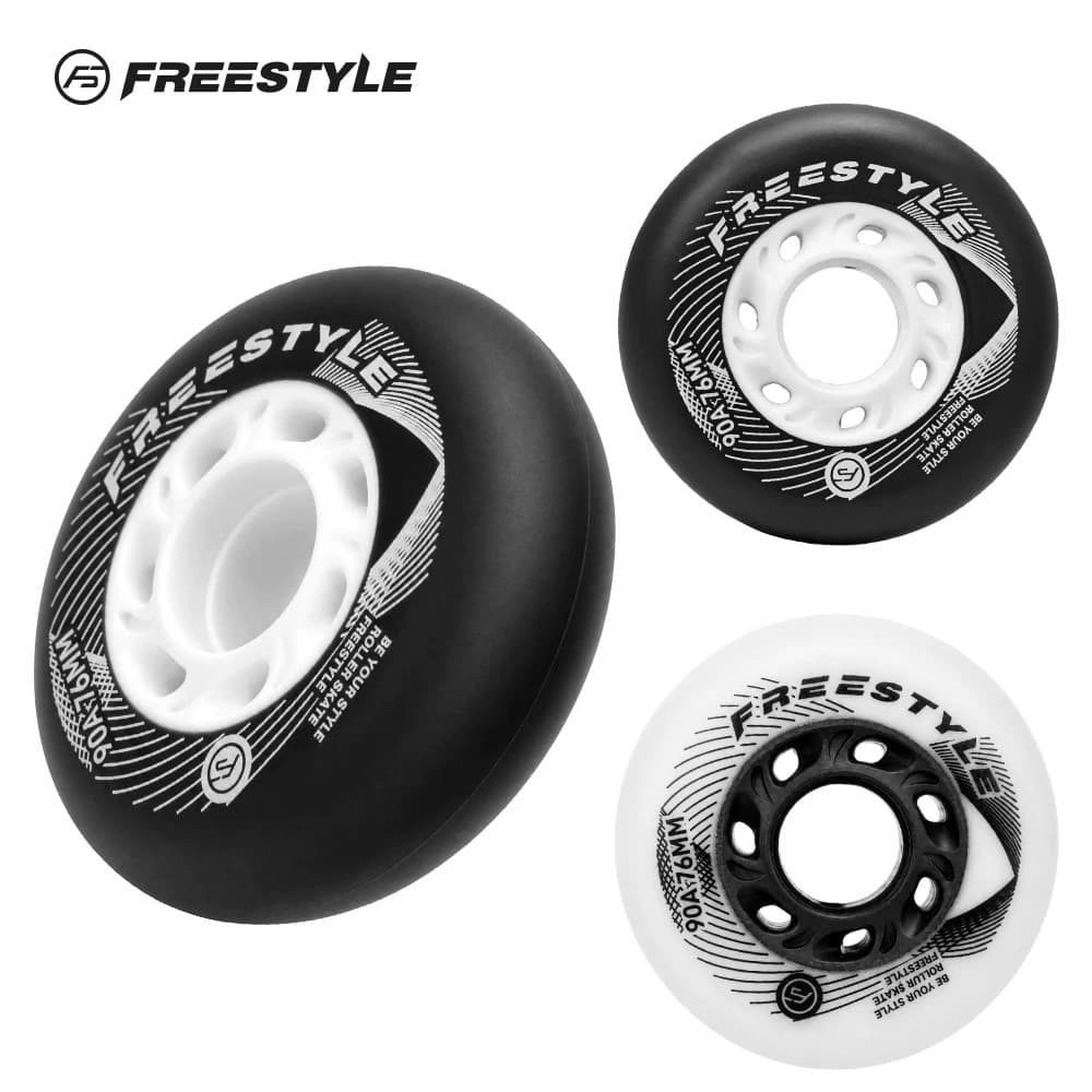 Velho um patins Fiss patins roda de freio patins roda de alta dureza 90A resistente ao desgaste roda de deriva