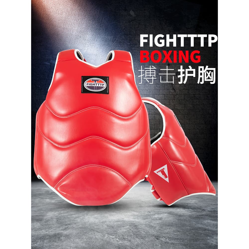 TTP engrossado boxe protetor de mama adulto crianças Muay Thai Sanda acompanhando treinamento luta cintura alvo equipame