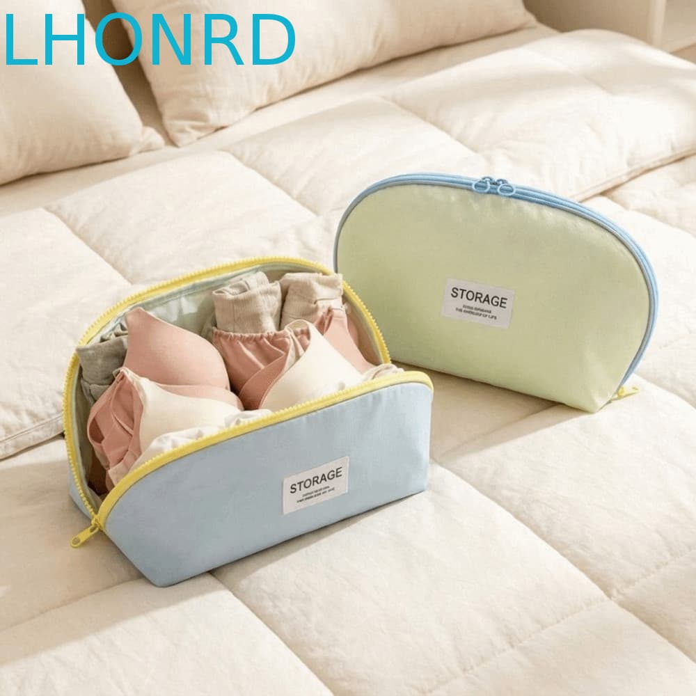 Bolsa De Armazenamento De Roupas Íntimas LHONRD , Organizadora De Desenho Animado De Grande Capacidade , Com Sutiã Zíper