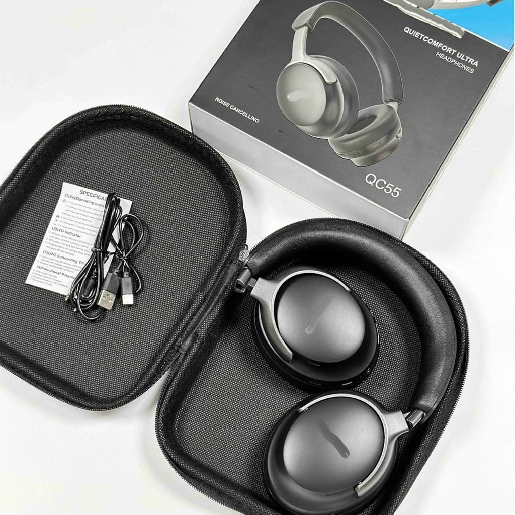 2026 novo estilo adequado para fone de ouvido QC55ANC com cancelamento de ruído fone de ouvido esportivo20260820