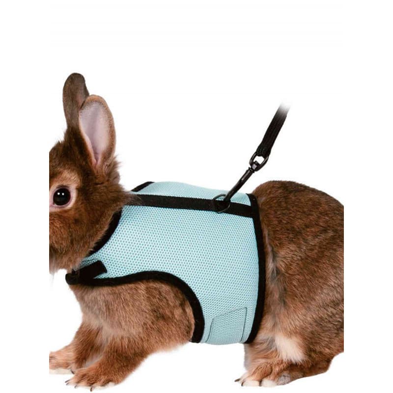 Pequeno animal de estimação coelho roupas tração corda esquilo Hamster cobaia neve leopardo cobaia colete estilo cinta p