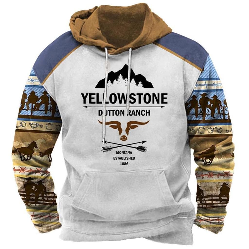 Moletom masculino estiloso, de manga longa, confortável, estampado em 3D, de veludo e corte solto.