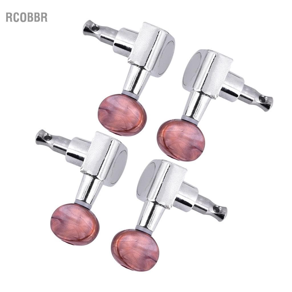 Rcobbr Mingzhe ukulele string tuning pegs afinadores de bloqueio cabeças de máquina de liga de zinco resistente