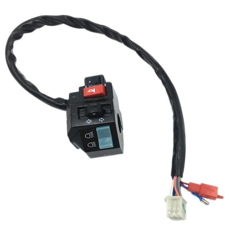 Interruptor De Função Para Guidão Esquerdo De Motocicleta , Conjunto De Linhai 260 300 LH260ATV LH300ATV