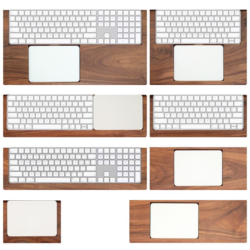 Teclado mágico teclado mágico suporte Base combinação almofada integrada