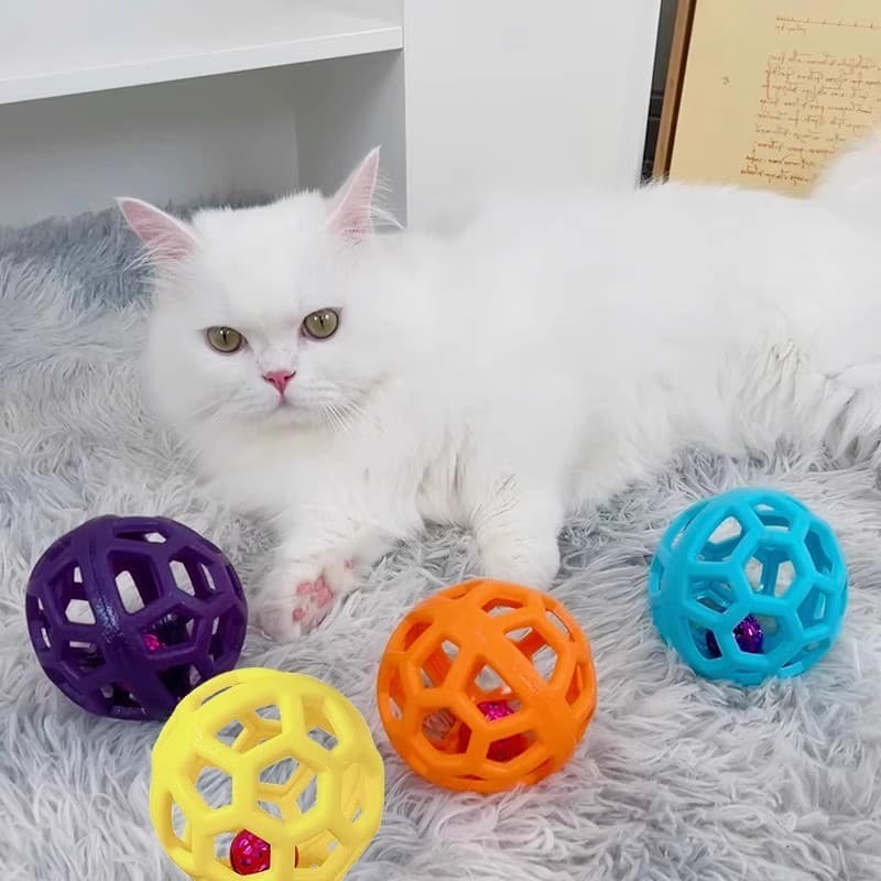 Brinquedo de gato sino bola gatinho auto-feliz alívio do tédio ferramenta útil provocando bola de gato consumo físico ga