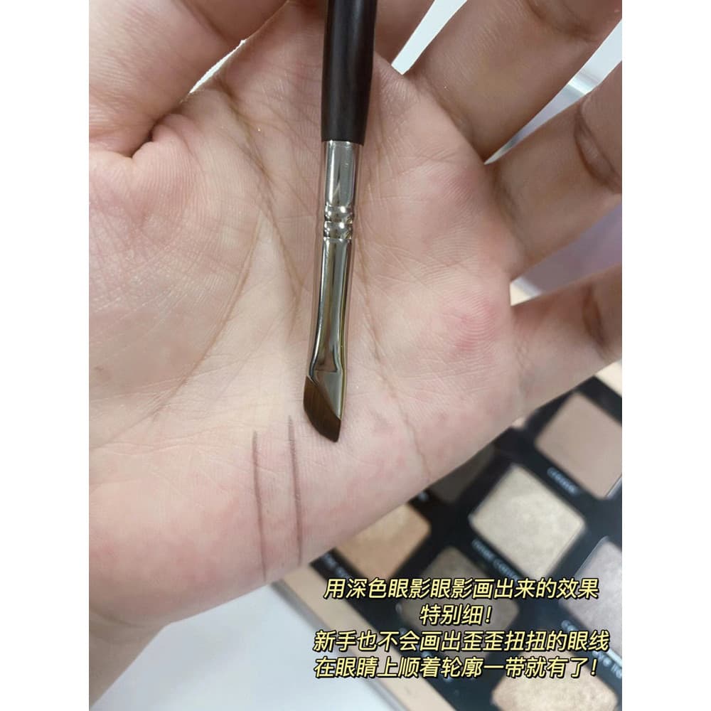 G Ótimo uso!Foice delineador escova detalhe escova lâmina plana escova chanfrado sobrancelha escova corretivo pálpebra p