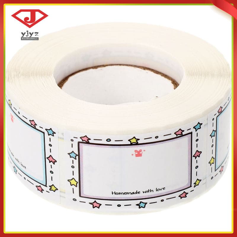 Adesivos De Etiqueta De Frasco À Prova D'água Resistentes A Óleo Multicoloridos Para Uso Em Geladeira De Cozinha Yujingy