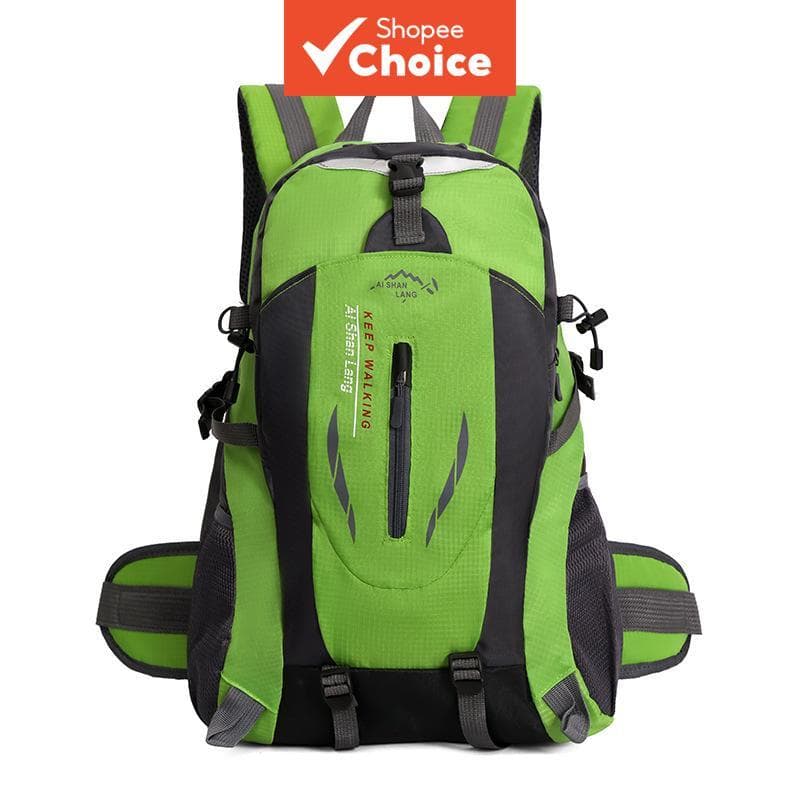 Mochilas de viagem/trilha/outdoor com aço e capa de chuva (capacidade 40L & 50L) #096 #098