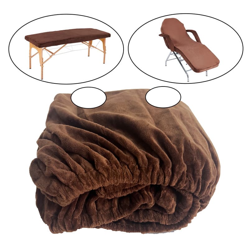 Colcha de salão de beleza simples veludo dobrável colcha massagem colcha única peça não porosa simples 29931