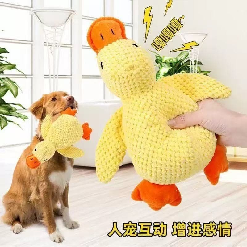 Brinquedos de Pelúcia para Cães, Pato, Elefante e Modelos com Som para Interação · Coleção Horizonte