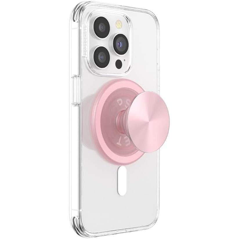 Suporte para Telefone PopSockets para MagSafe, Suporte Magnético, Suporte para Telefone, Rosa Claro - Dusty Rose