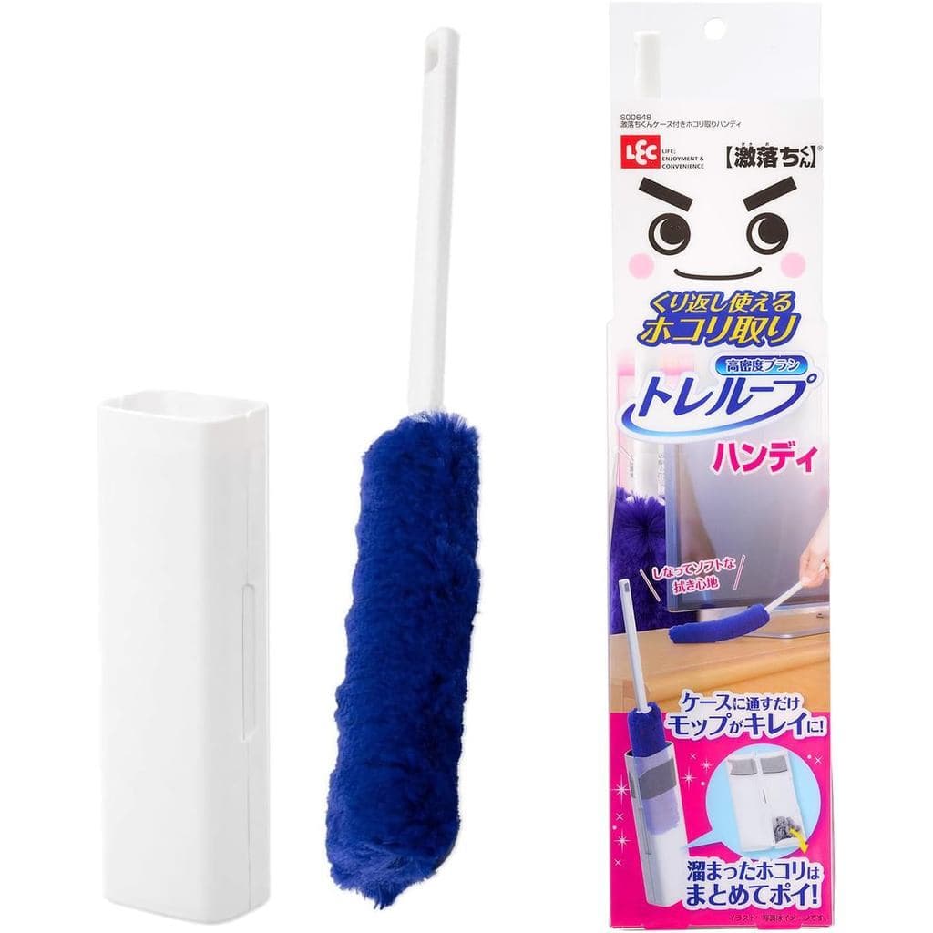 LEC Gekiochikun Toreloop Handy Dust Remover High-Density Brush Reusable Cleaning Tool Japan
