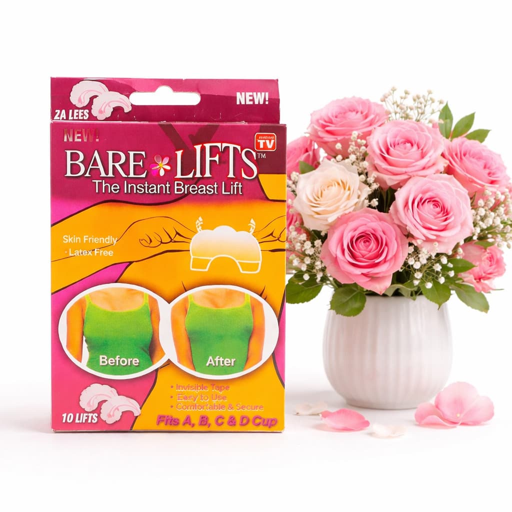 Adesivo Invisível para Seios Bare Lifts: Fácil Aplicação e Discreto