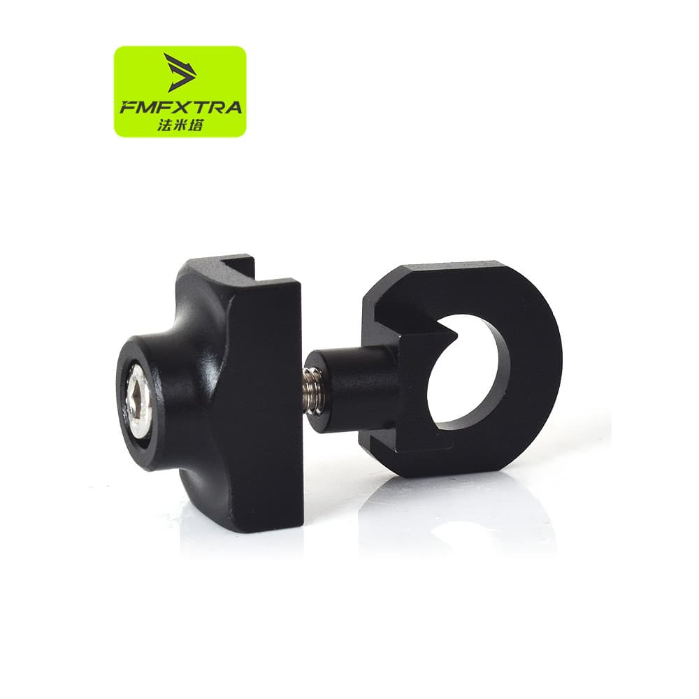 Cauda de peixe zíper dobrável tensor de corrente de bicicleta liga de alumínio crianças ajustador de corrente de bicicle