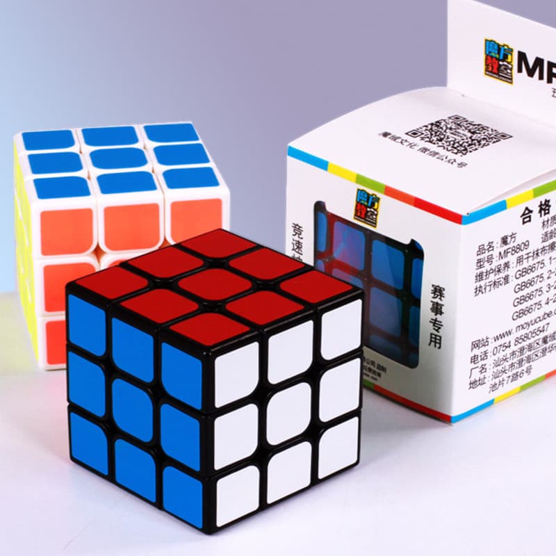 Cubo de Rubik de terceira ordem, quarta ordem, quinta ordem, sexta ordem, conjunto completo, estudantes infantis genuíno