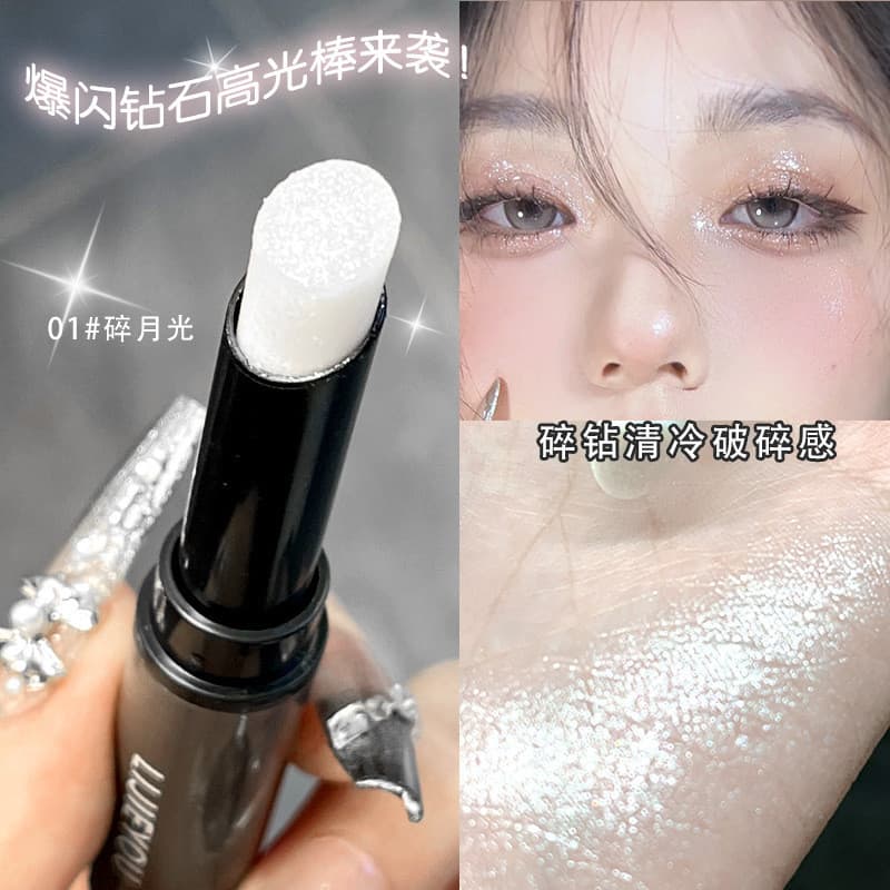 Beautiful Galaxy Series Jelly Highlighter Maquiagem naturalmente iluminadora não tira maquiagem duradoura