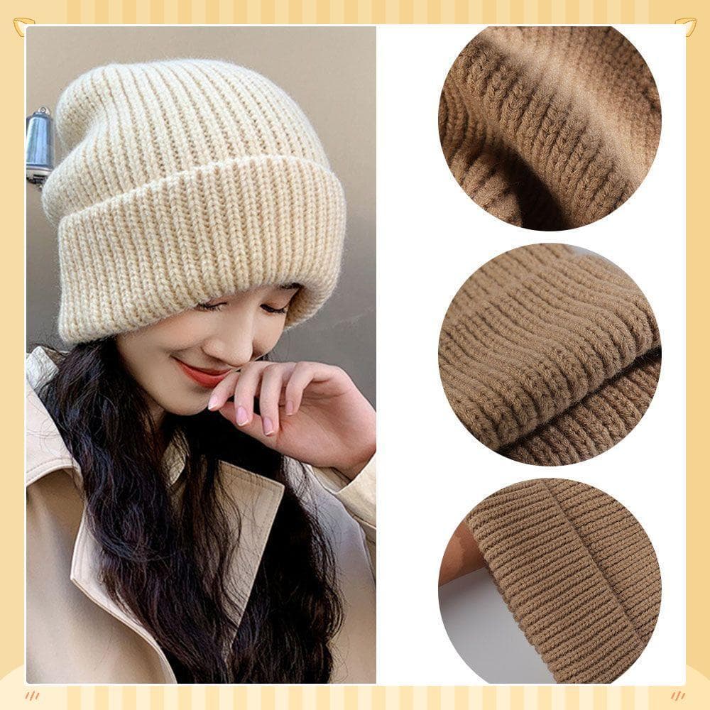Gorros De Malha De Alta Qualidade Senhoras Casual Boné Feminino Gorro