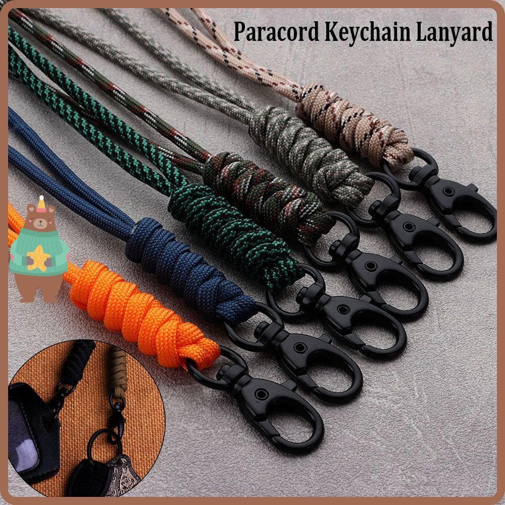 Chaveiro Paracord Cabo De Pára-Quedas De Alta Resistência
