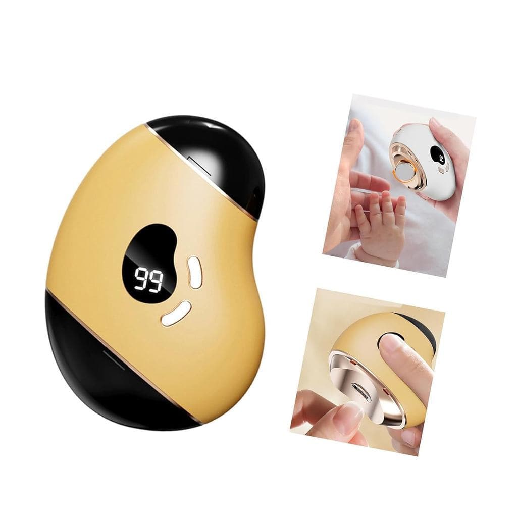 Lixadeira de Unhas Automática Recarregável Elétrica para Idosos, Silenciosa, Ergonômica, de Fácil Manuseio, Lixadeira de