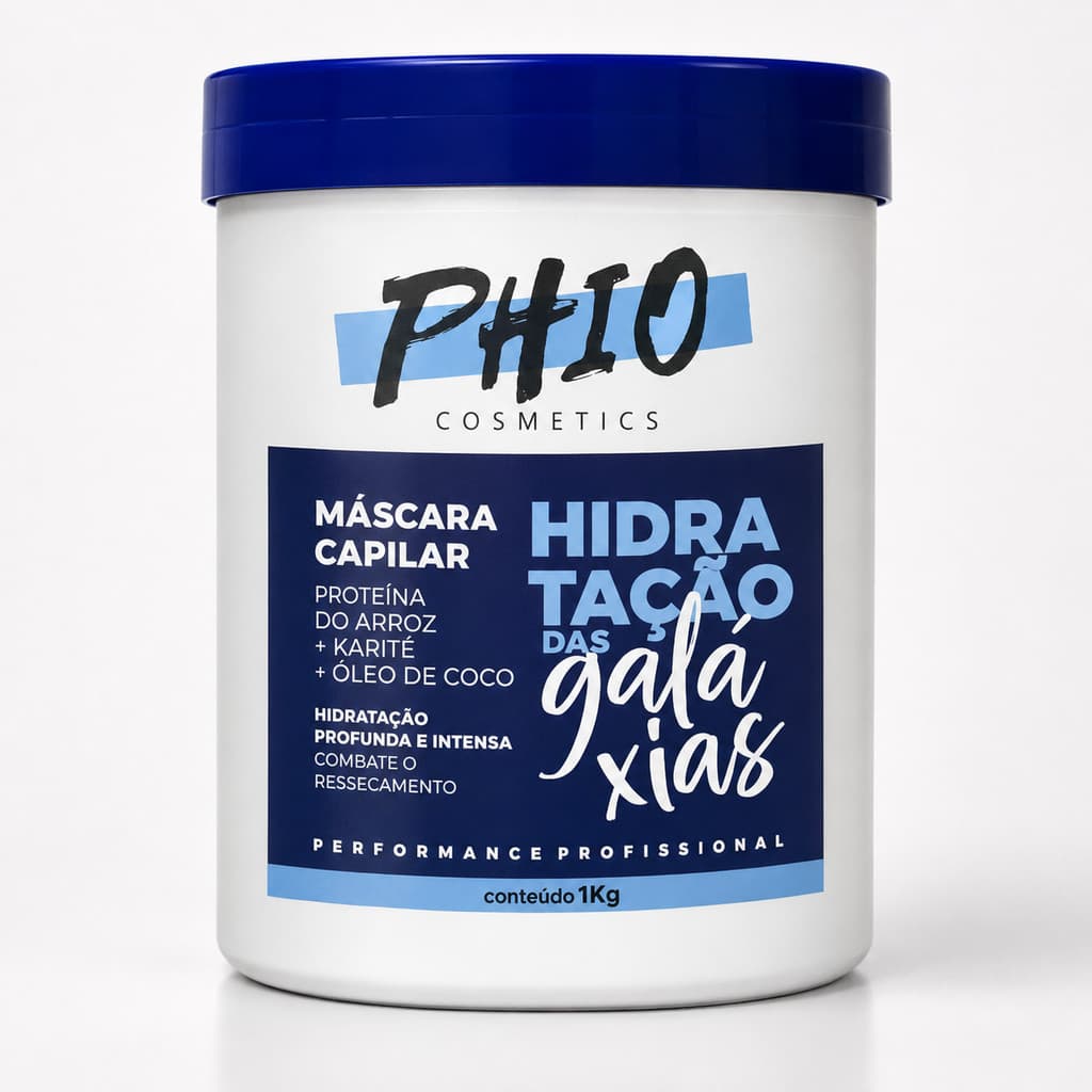 Máscara Capilar Hidratação das Galáxias PH10 1kg | Brilho e Maciez