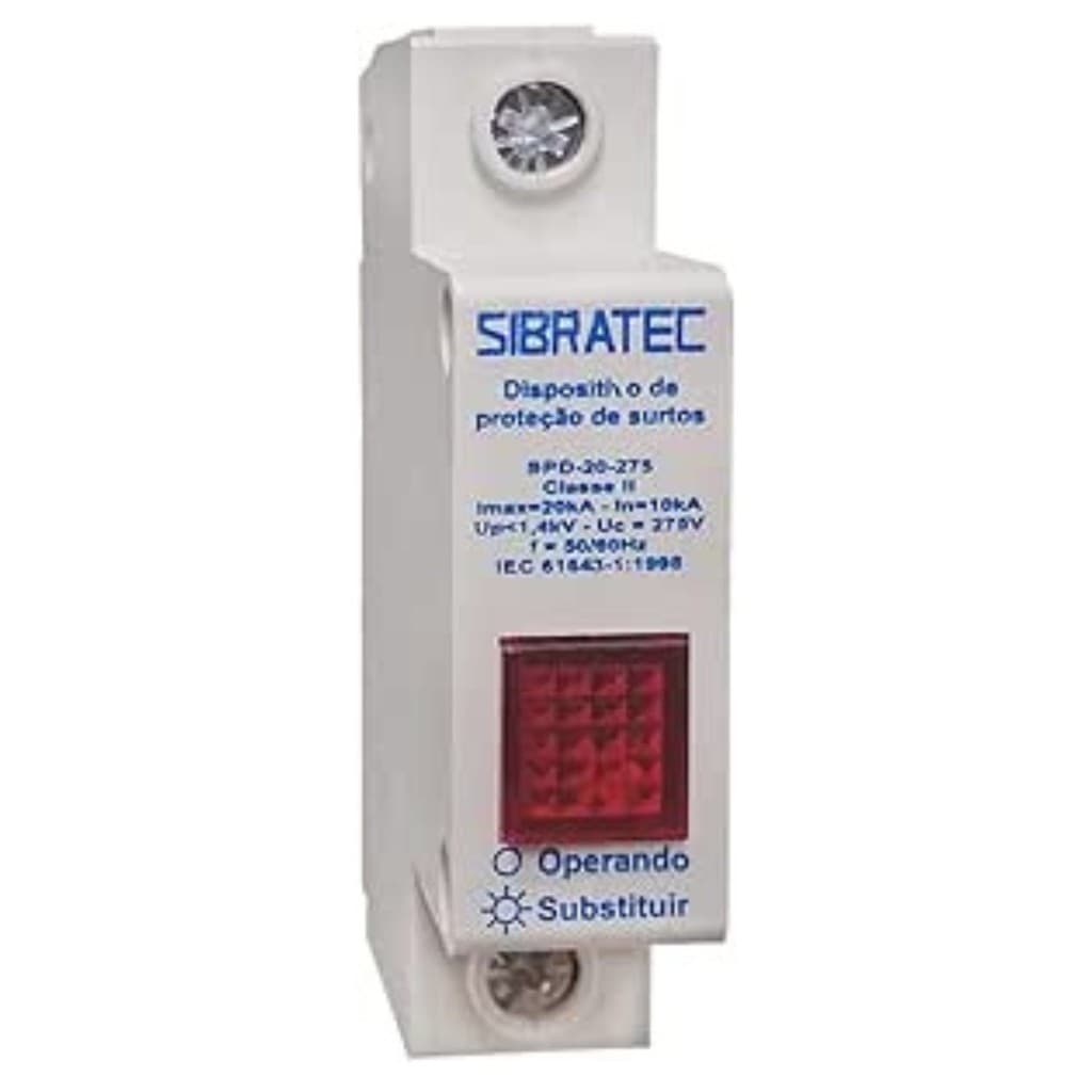 Dps 20ka Protetor De Surto Anti Raio 1 Polo Bivolt 110 220v