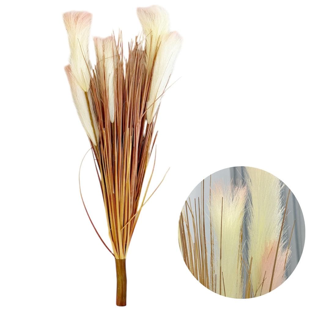 Capim Dos Pampas Artificial Grande Cheio Decoração Planta