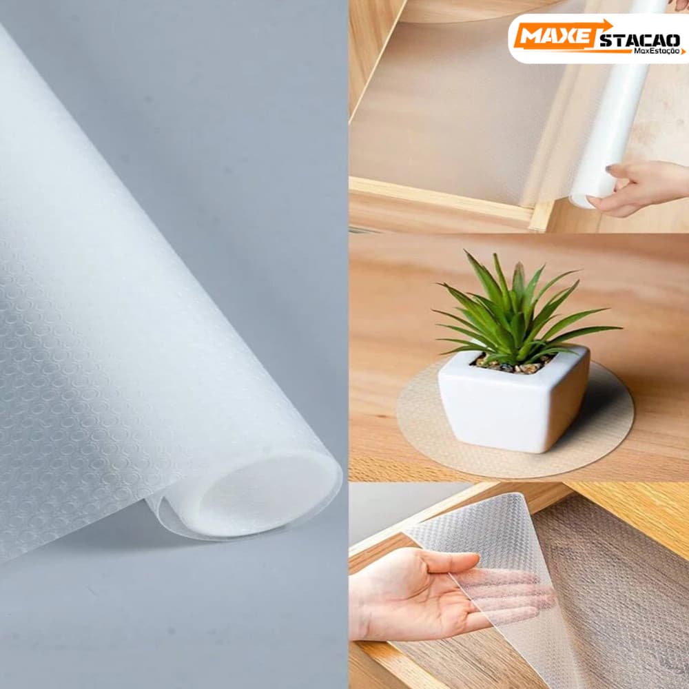 Forro de Alto Desempenho Impermeavel Antiderrapante Resistente e com Material Ecologico Transparente para Moveis
