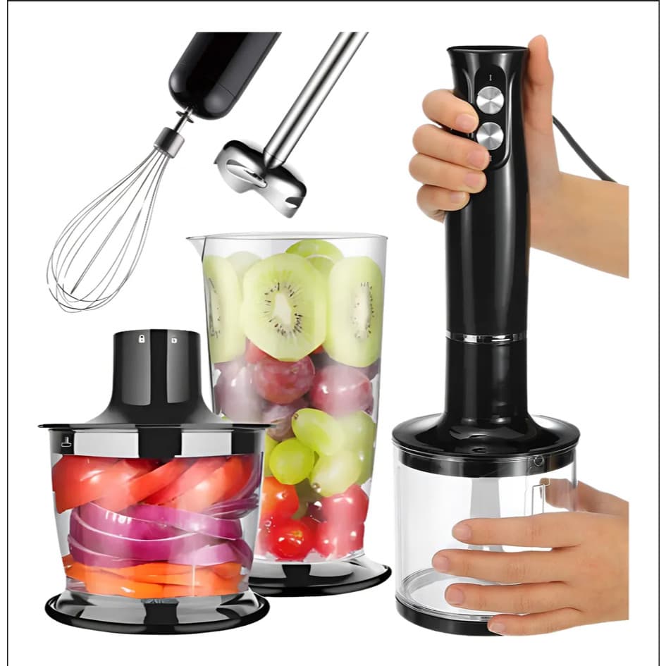 Mixer Vertical Turbo 4 em1 Moedor Processador Alimentos - ZALLUNARJ