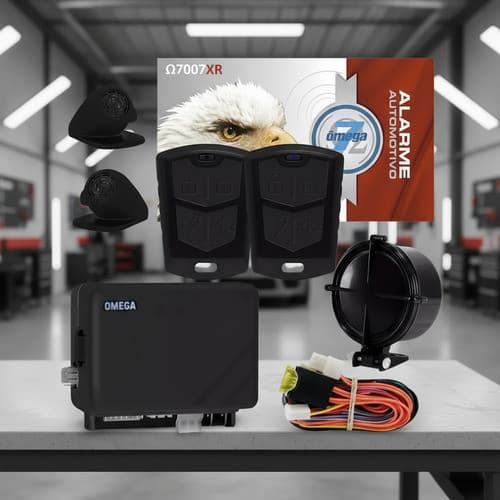 Alarme Omega 7007 Lookout 2 Controles Ultra Som Bloqueador