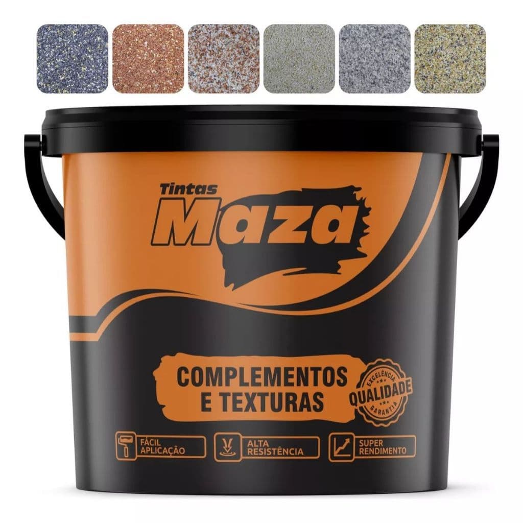 Efeito Revestimento Pedra Natural Maza 23kg - Maza Cores