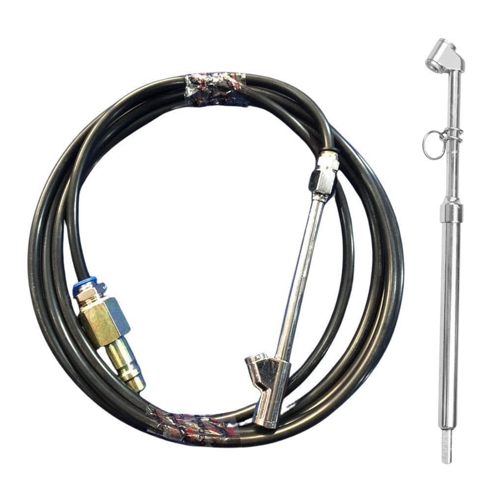KIT CALIBRADOR DE PNEUS PARA CAMINHÃO MANGUEIRA 15 METROS