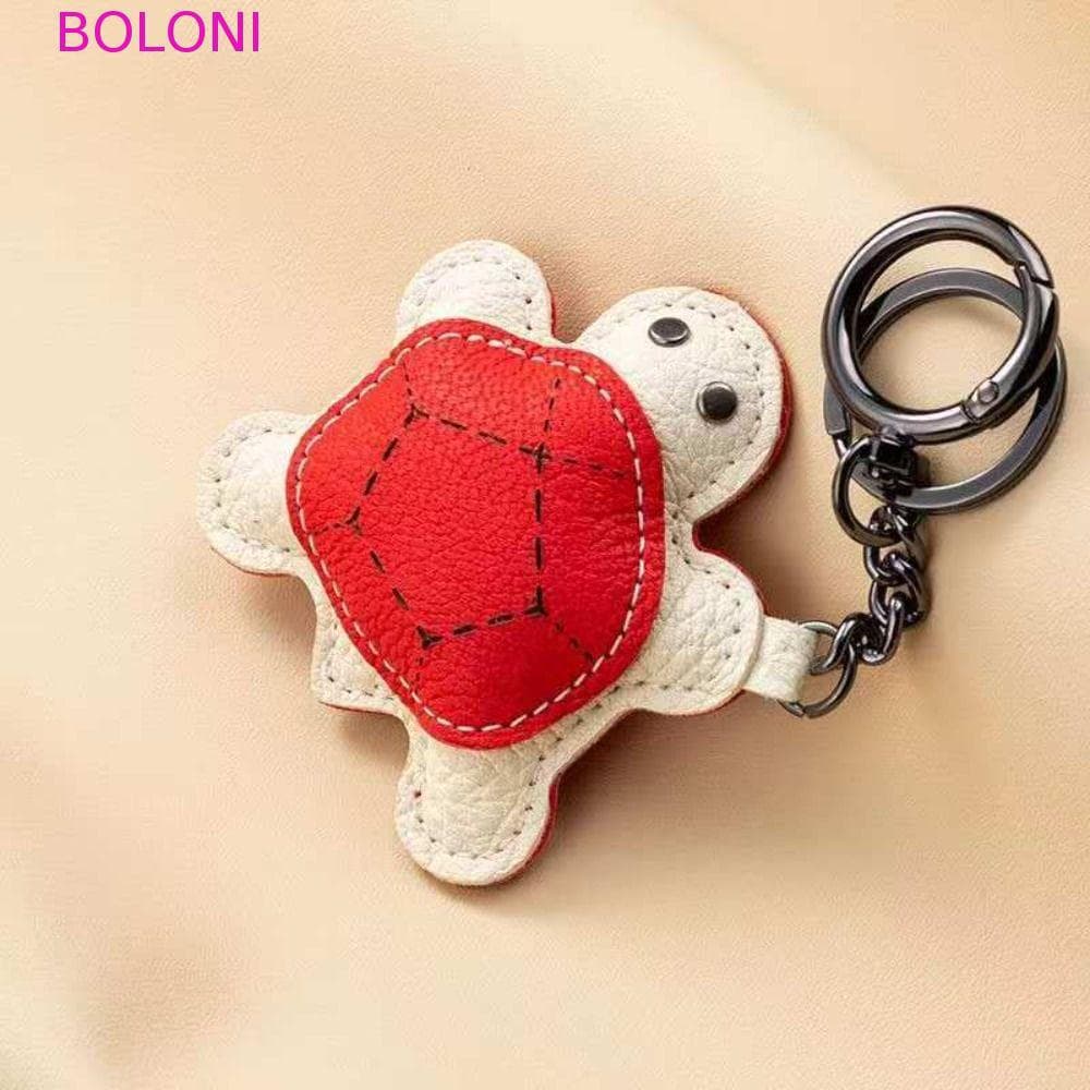BOLONI Chaveiro De Couro Pu , Pingente De Tartaruga De Animais De Cabide Bolsa De Artesanal Da Moda