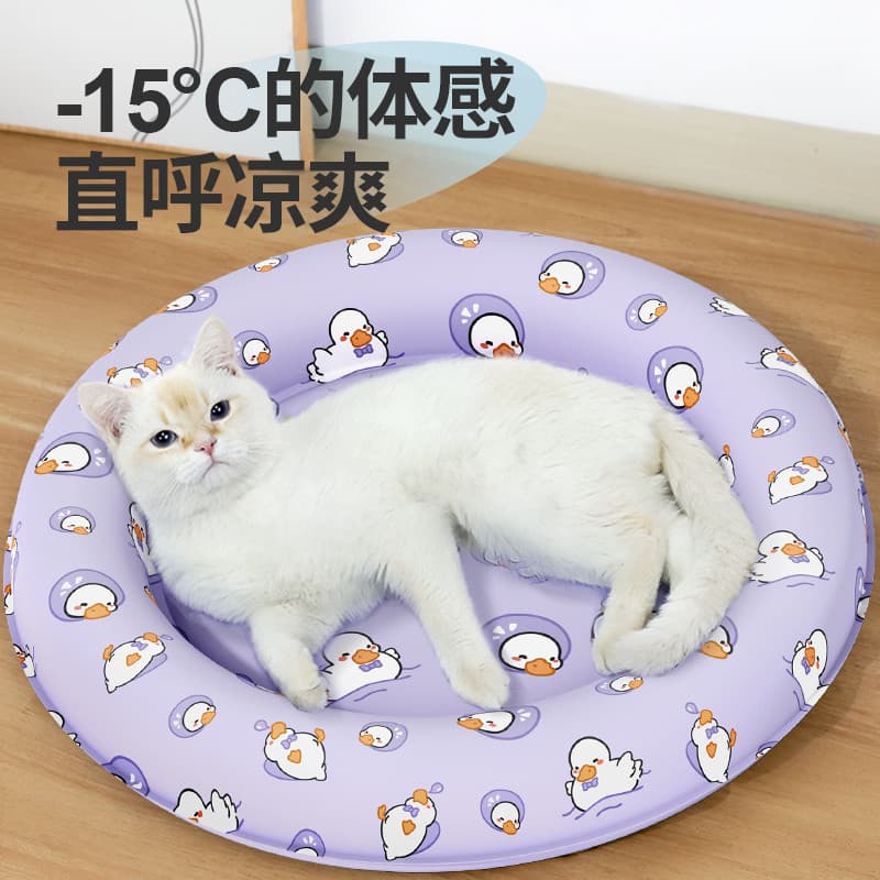Almofada de gelo para animais de estimação, gato, verão, resfriamento, maca de gato, canil, dormir, tapete especial, tap