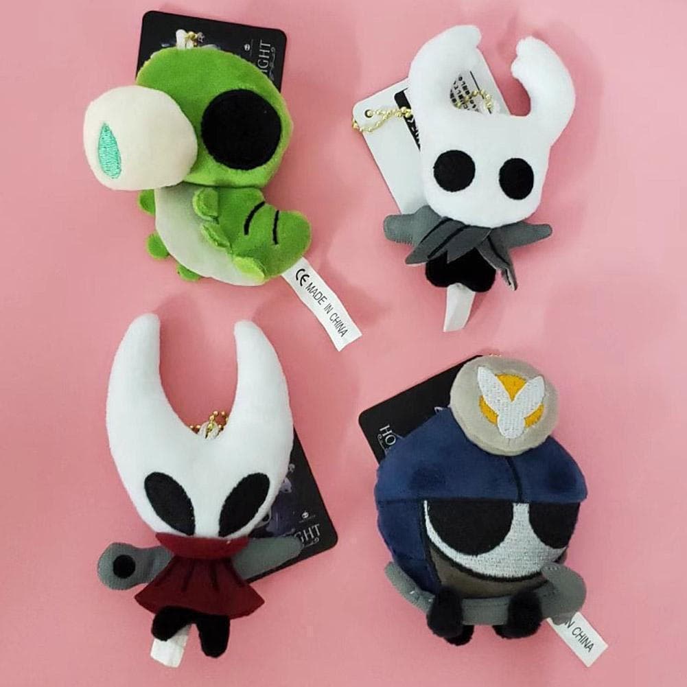 Oco Cavaleiro Boneca De Pelúcia Mini Brinquedo Saco Chaveiro Pingente W8M2