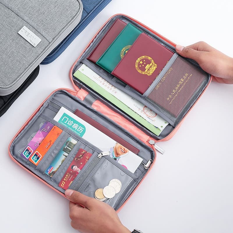 Família Carteira De Viagem Passaporte Titular Criativo Documento Caso Organizador Da À Prova D'água Acessórios Saco De D