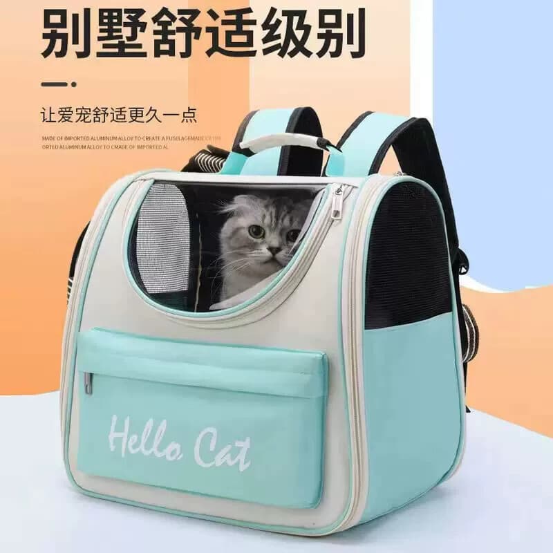Saco de gato saco para animais de estimação gato cão para fora portátil dobrável respirável espaço cápsula portátil gran