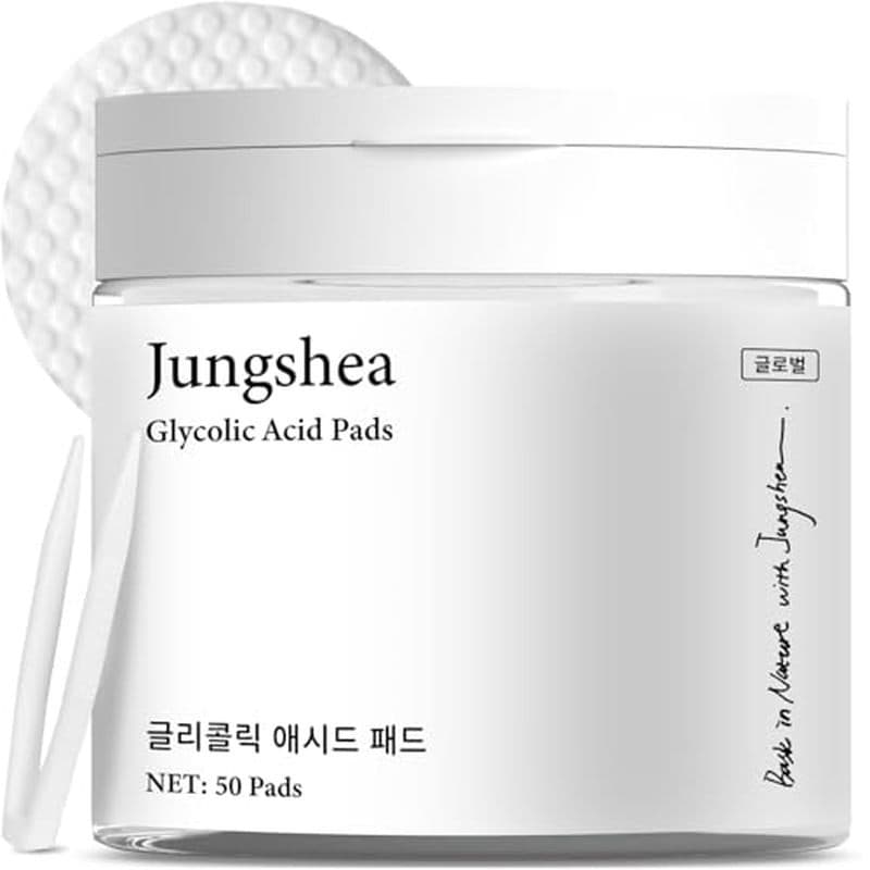 Almofada De Resurfacing Almofadas De Ácido Glicólico Para Rosto : Casca De Limpeza Esfoliante Facial Com Salicílico & am