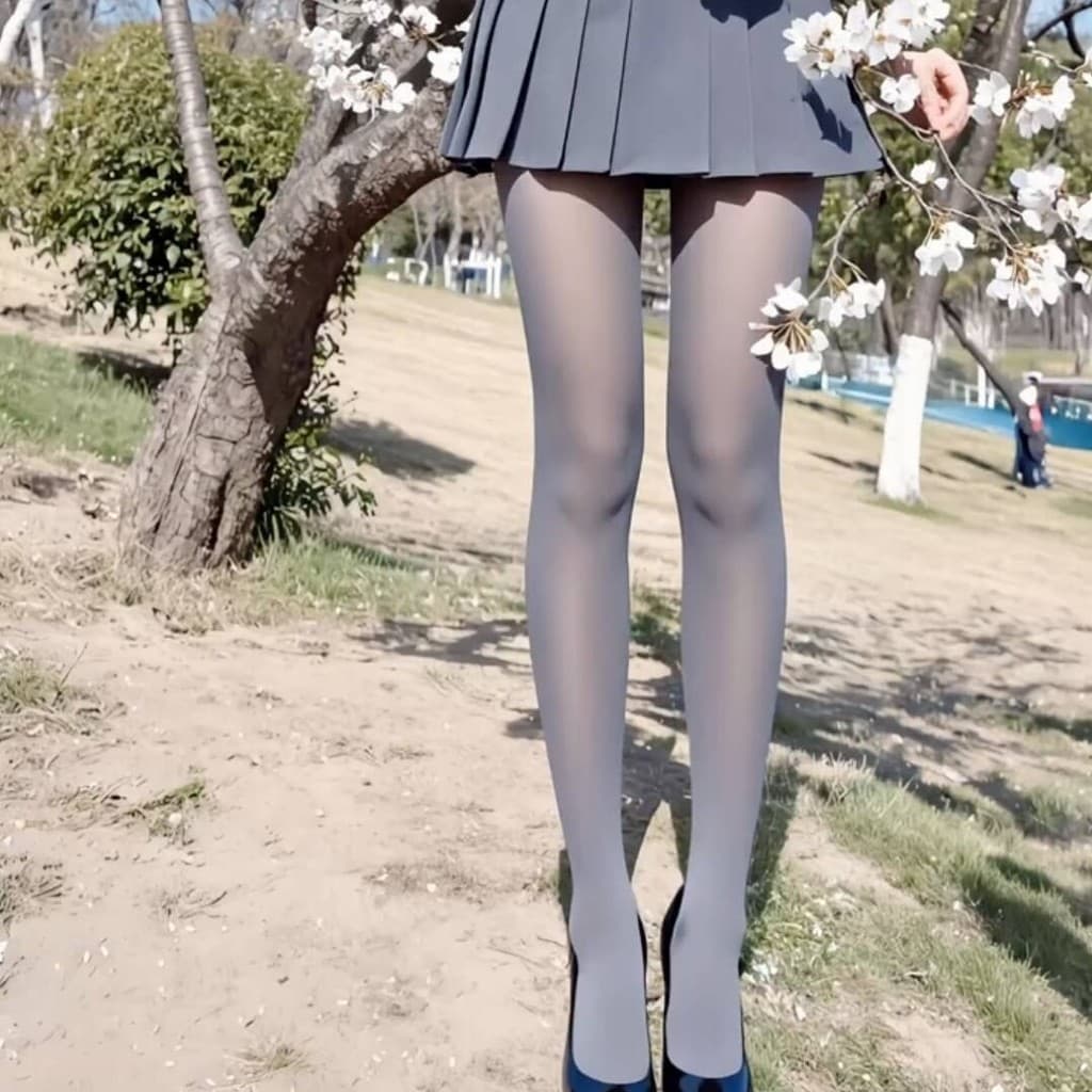Quente falso transparente carne Yoga meia-calça perna nua ferramenta útil preto seda aeromoça cinza transparente feminin