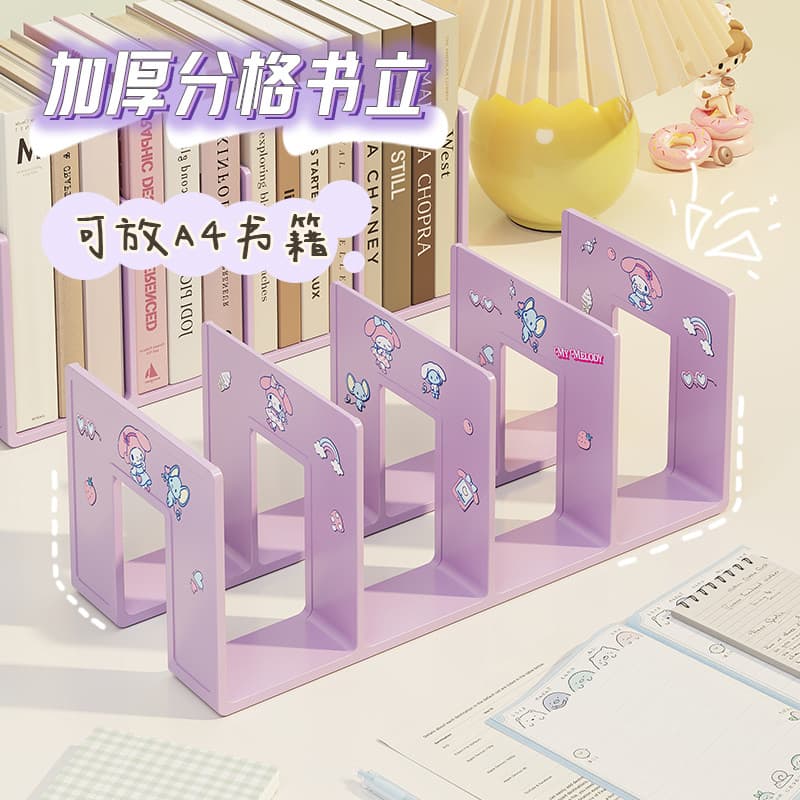 Melody Bookstand Prateleira de mesa de grande capacidade colocada de cabeça para baixo Arranjo de livros fixo Ferramenta