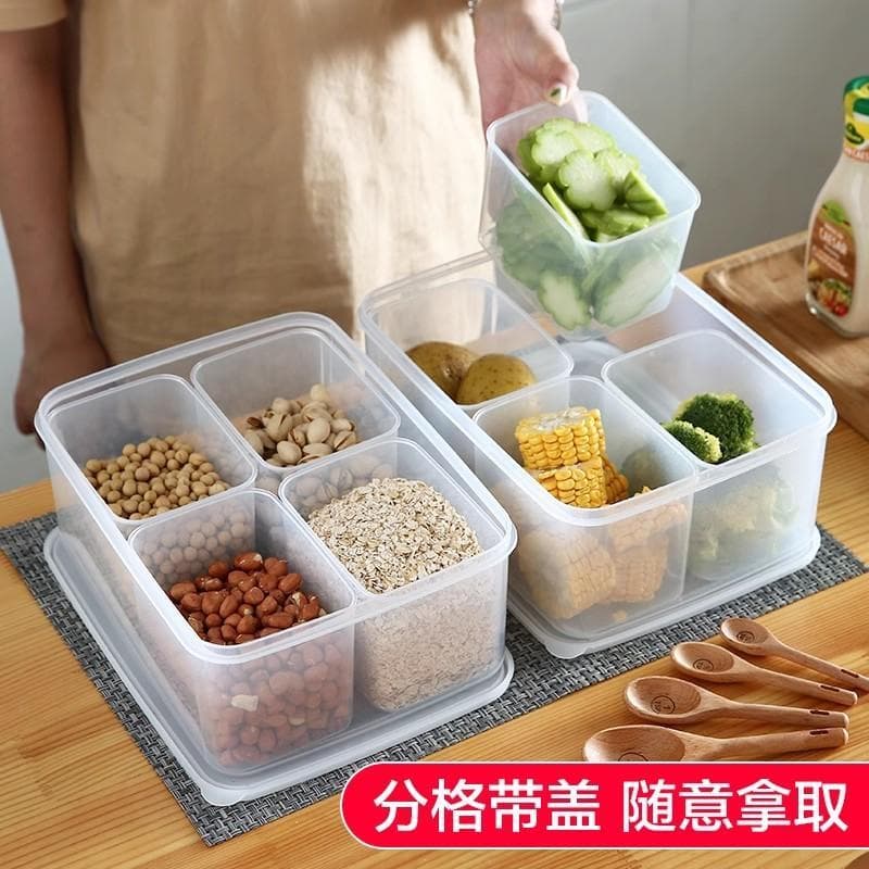 Caixa de armazenamento de carne para geladeira, caixa de armazenamento de carne, embalagem congelada de qualidade alimen
