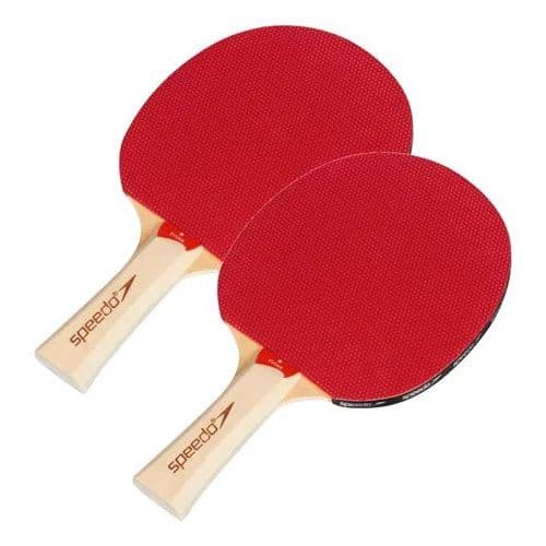 2x Raquetes Tênis De Mesa Ping Pong Speedo Evoke